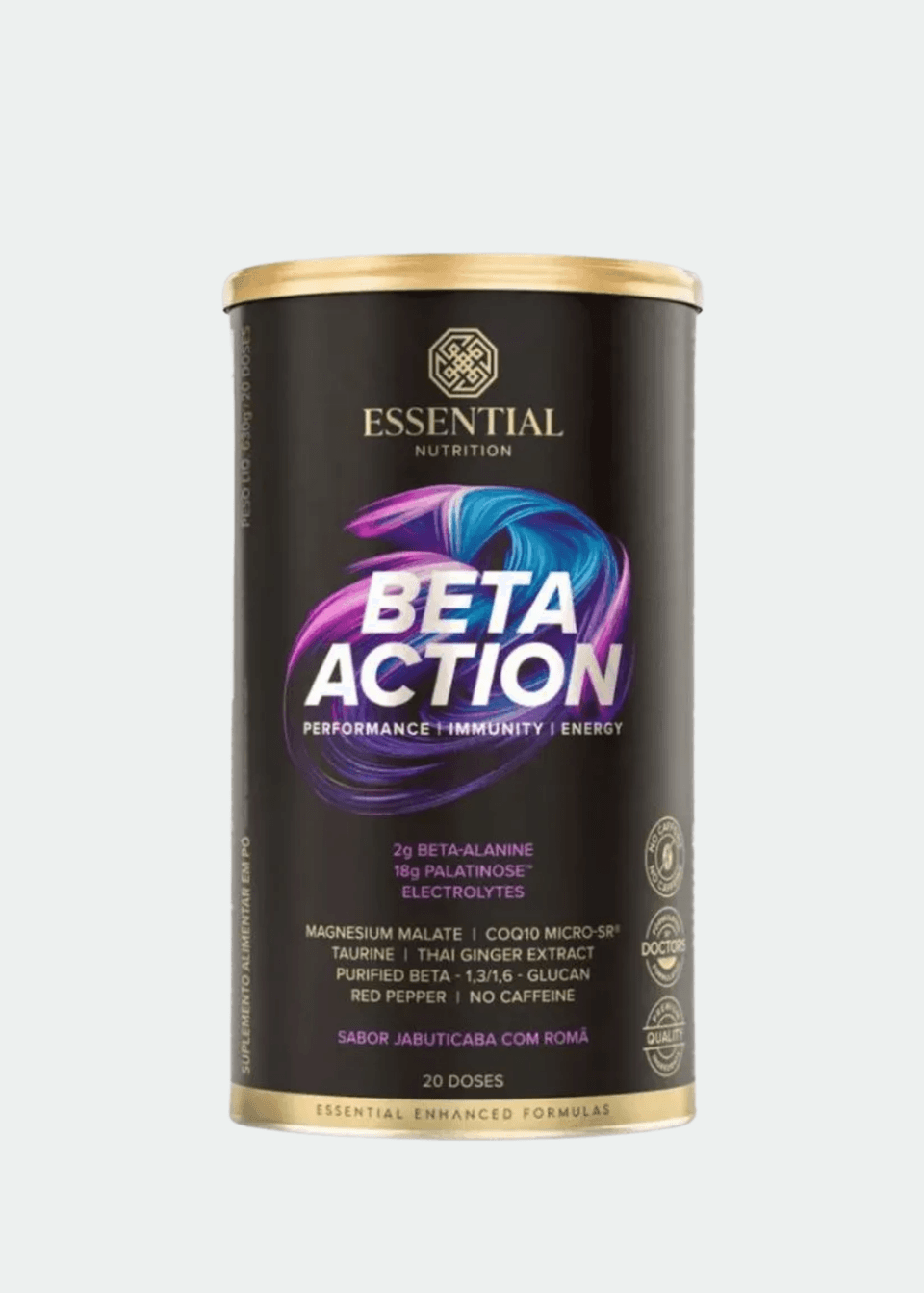 Pré-Treino Beta Action Jabuticaba Essential Lata - 630g